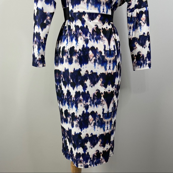 ASOS printed long sleeve dress - Picture 7 of 10